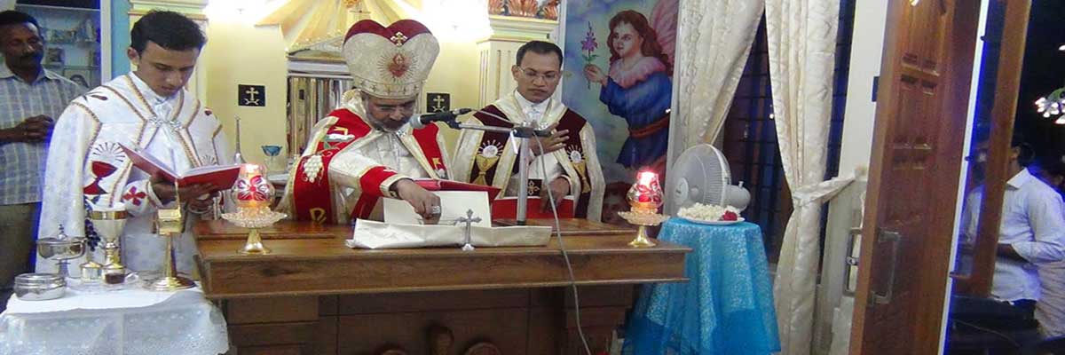 Blessing of newly constructed Chapel